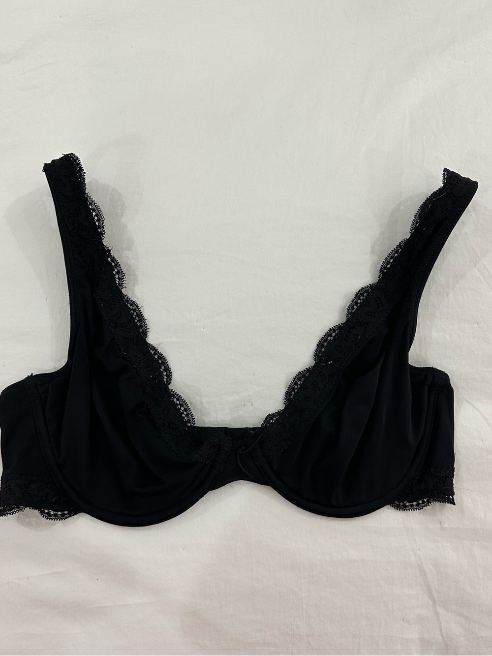 Aerie Lace Trim Unlined Bra